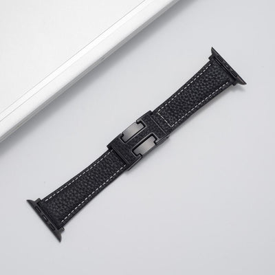 Leather Magnetic Buckle Strap for Apple Watch