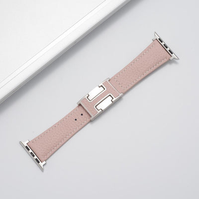Leather Magnetic Buckle Strap for Apple Watch