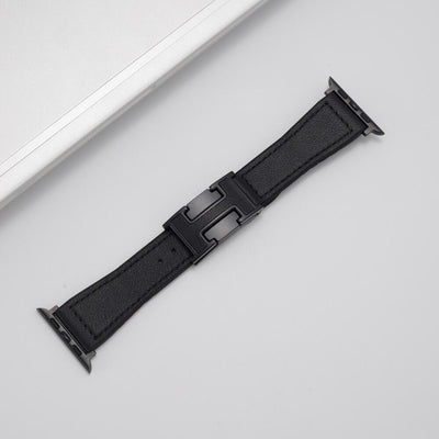Leather Magnetic Buckle Strap for Apple Watch