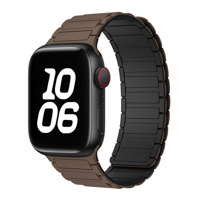 Silicone Magnetic Loop Watch Band For Apple Watch