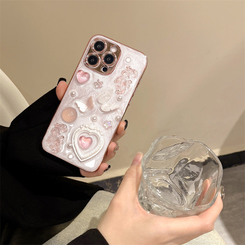 Dreamy Heart Mirror Case