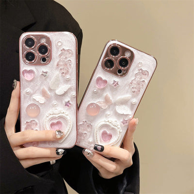 Dreamy Heart Mirror Case