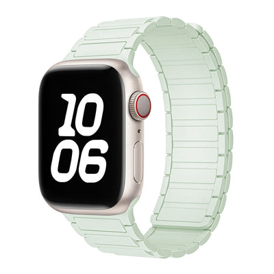 Silicone Magnetic Loop Watch Band For Apple Watch