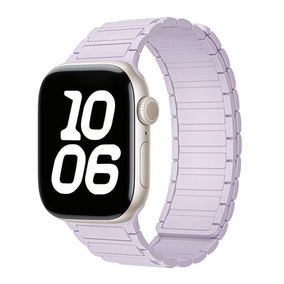 Silicone Magnetic Loop Watch Band For Apple Watch